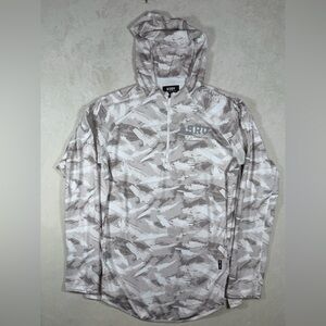 ASRV XL Premium Heavy Duty Performance Gray Camouflage Hooded Pullover